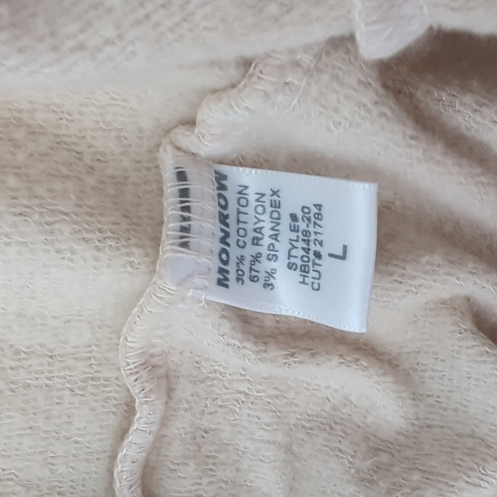 NWT Monrow girlfriend sweatpants - Picture 5 of 8